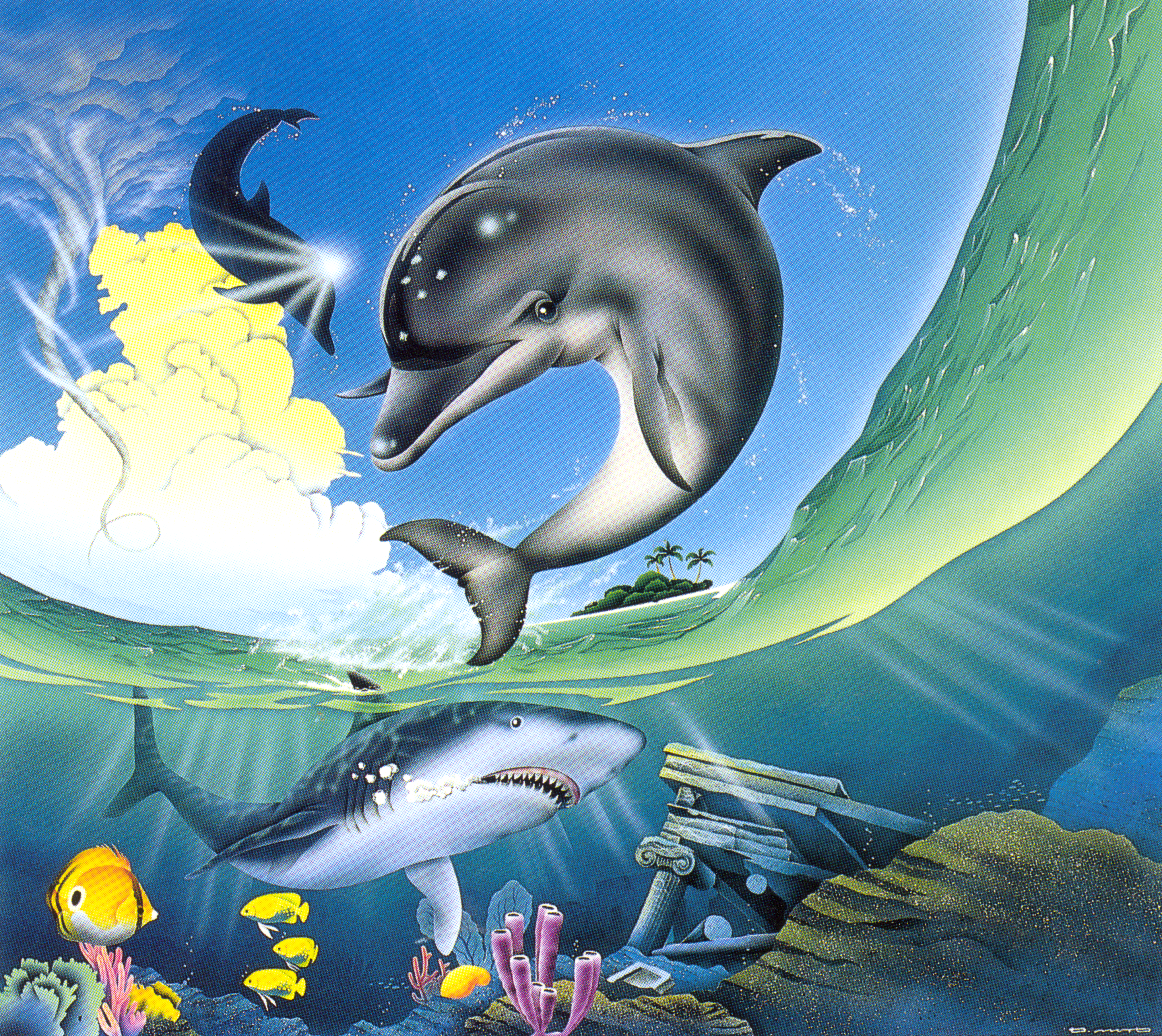 Games: Ecco The Dolphin エ コ--ザ-ド ル フ ィ ン.